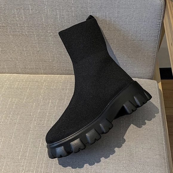 Platform Sock Boots - Picture 12 of 13